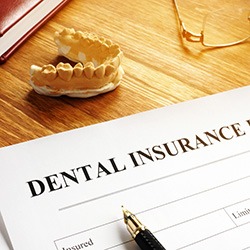 Arlington patient reviewing dental insurance coverage